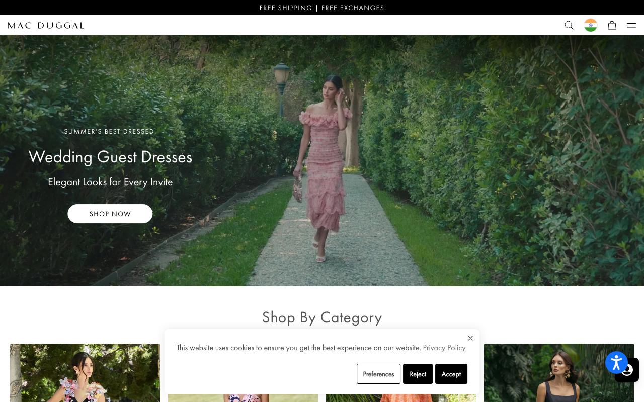 macduggal.com homepage screenshot