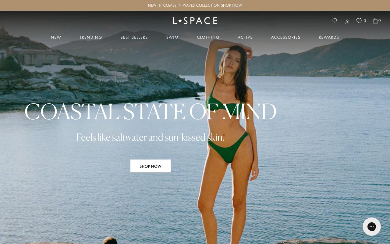 lspace.com homepage screenshot