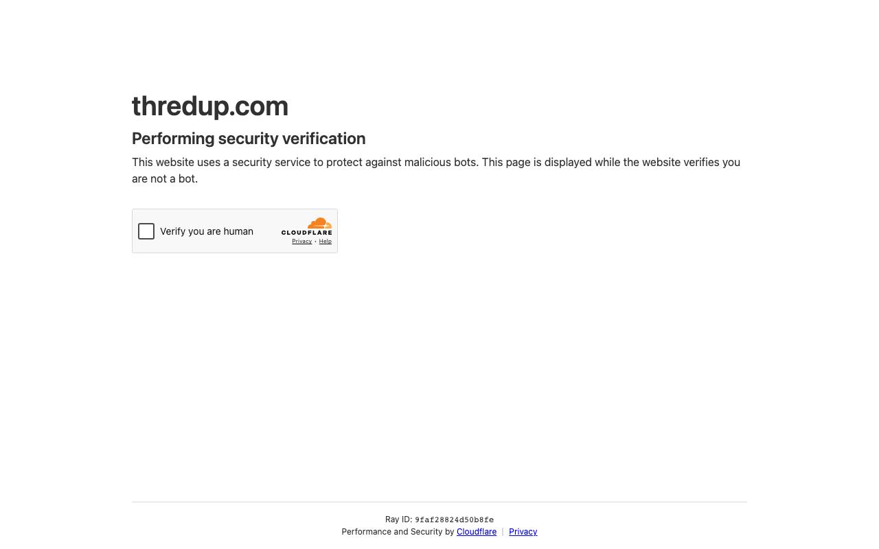 thredup.com homepage screenshot