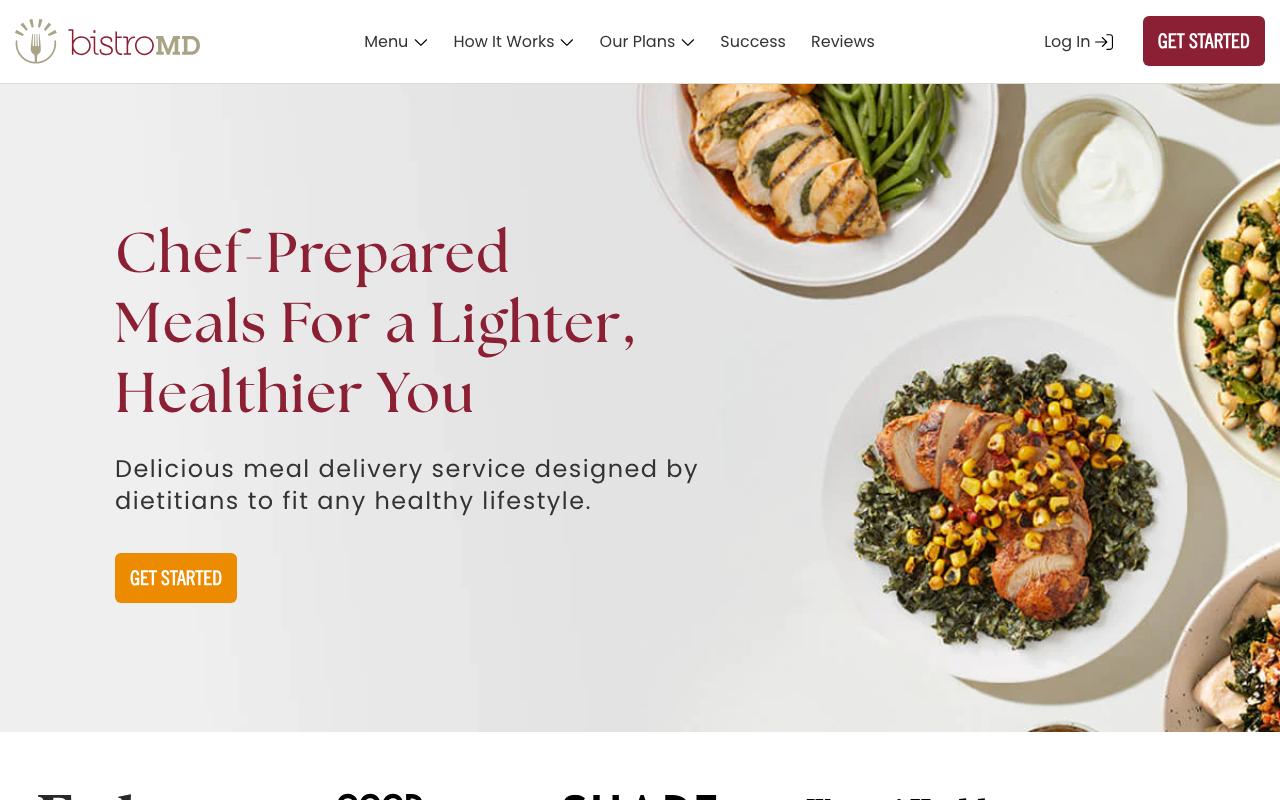 bistromd.com homepage screenshot