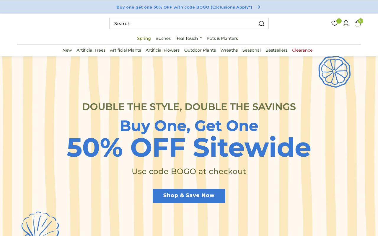 nearlynatural.com homepage screenshot
